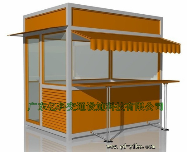 精巧型早餐亭制作效果设计